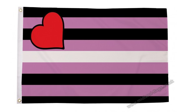 Leather Girl Flag